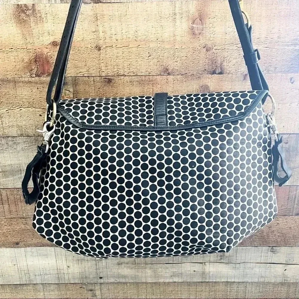 Mia Bossi Black Reese Diaper Bag